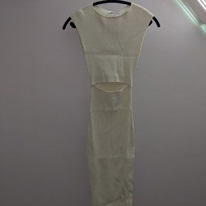 Wilfred cut out knit midi